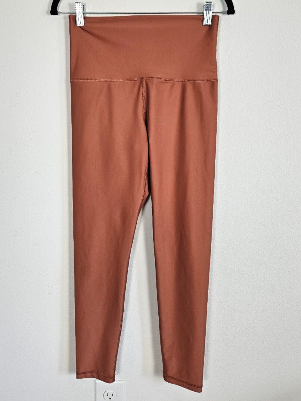 Aerie Offline Rust Orange Terracotta Leggings Women's Size Large